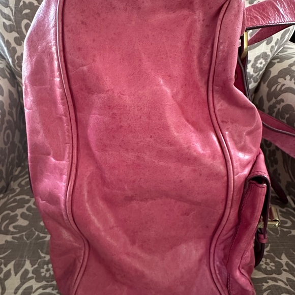 Mulberry Hot Pink Leather Tote Bag - Picture 5 of 15